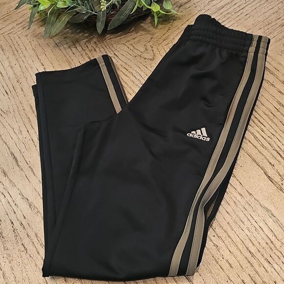 Adidas Black Sweatpants Size 7 - Picture 1 of 10